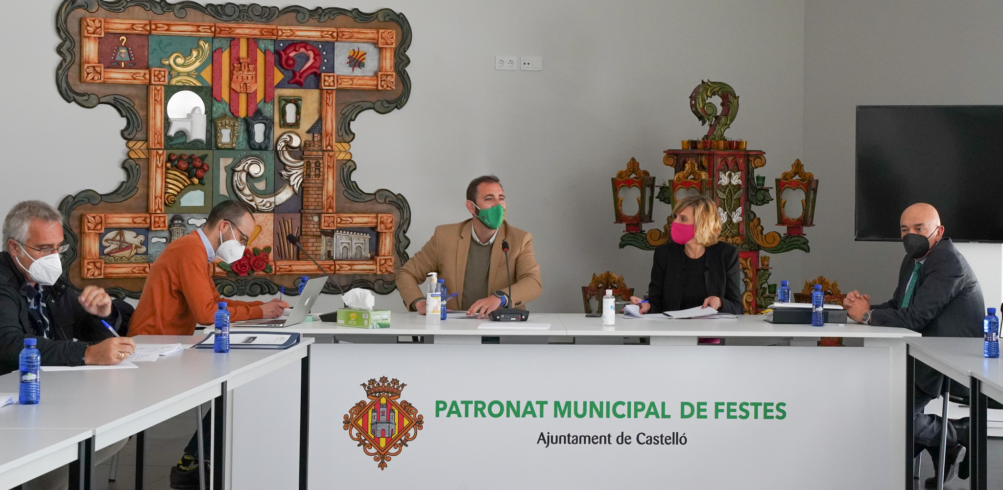 Reunión del Consejo Rector de Fiestas de Castellón