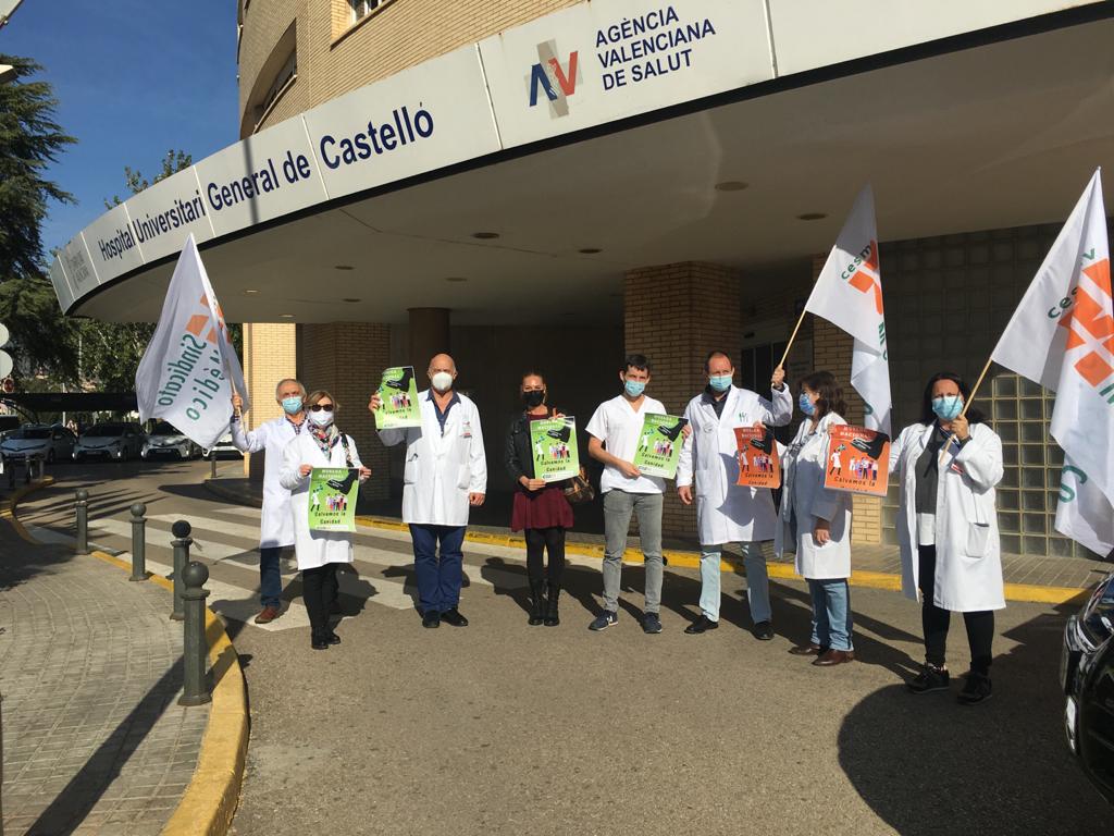 Protesta sanitaris Hospital General Castelló