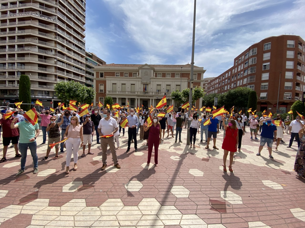 Concentración en Castellón en contra de los indultos del 'procés'