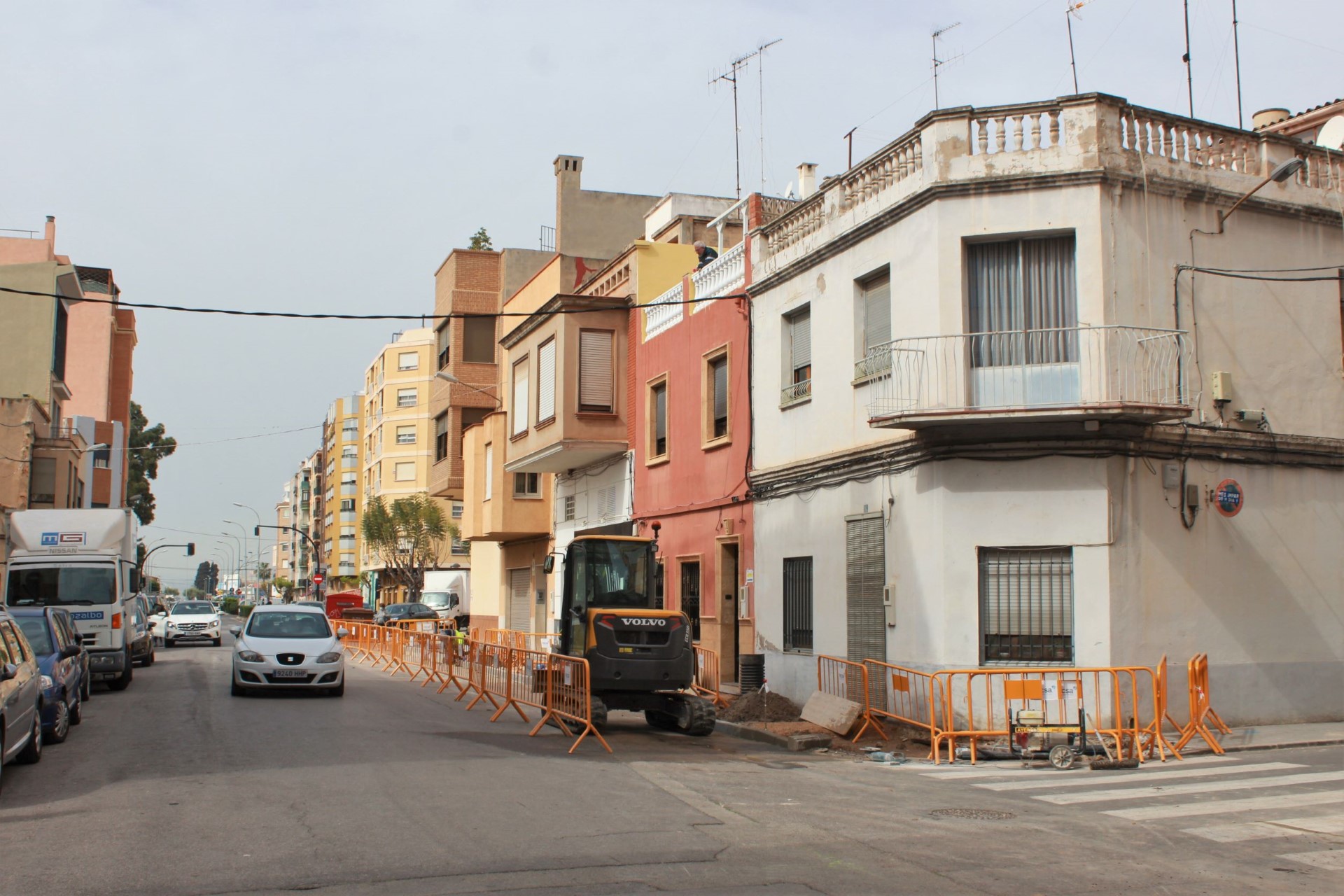 Obras calles barrio Valencia