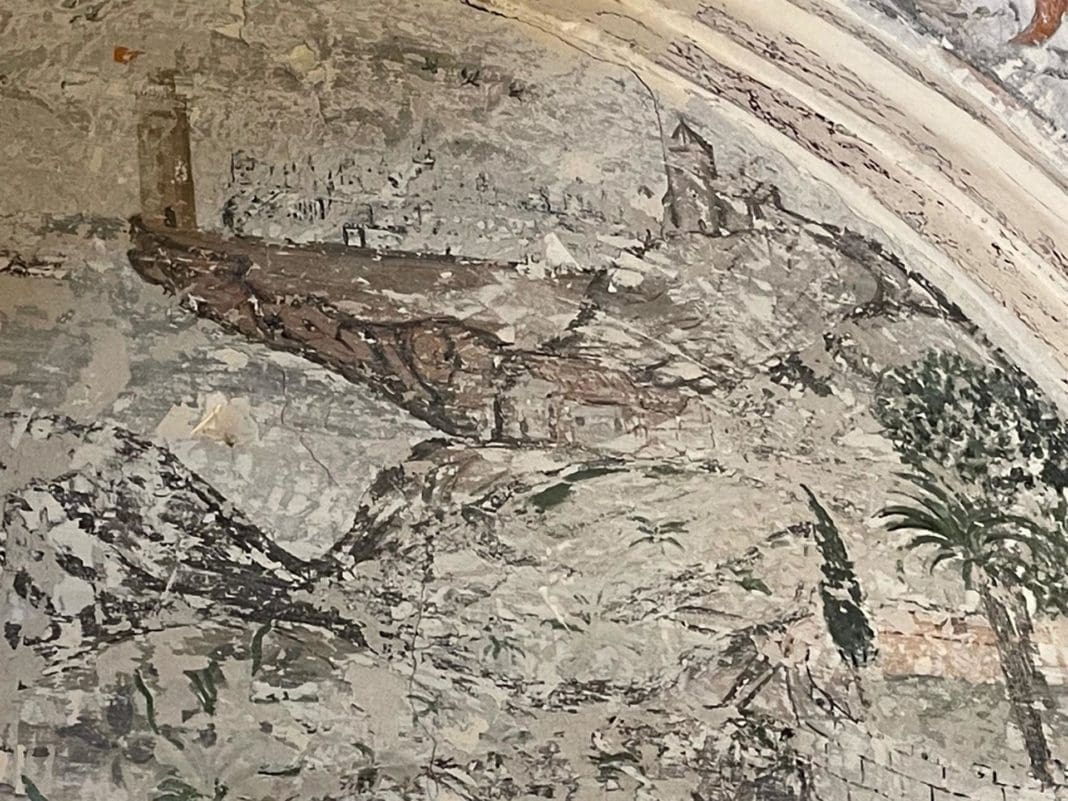 Pinturas del siglo XVII halladas en la iglesia de El Toro