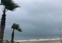 Aviso especial por lluvias intensas, viento y temporal marítimo