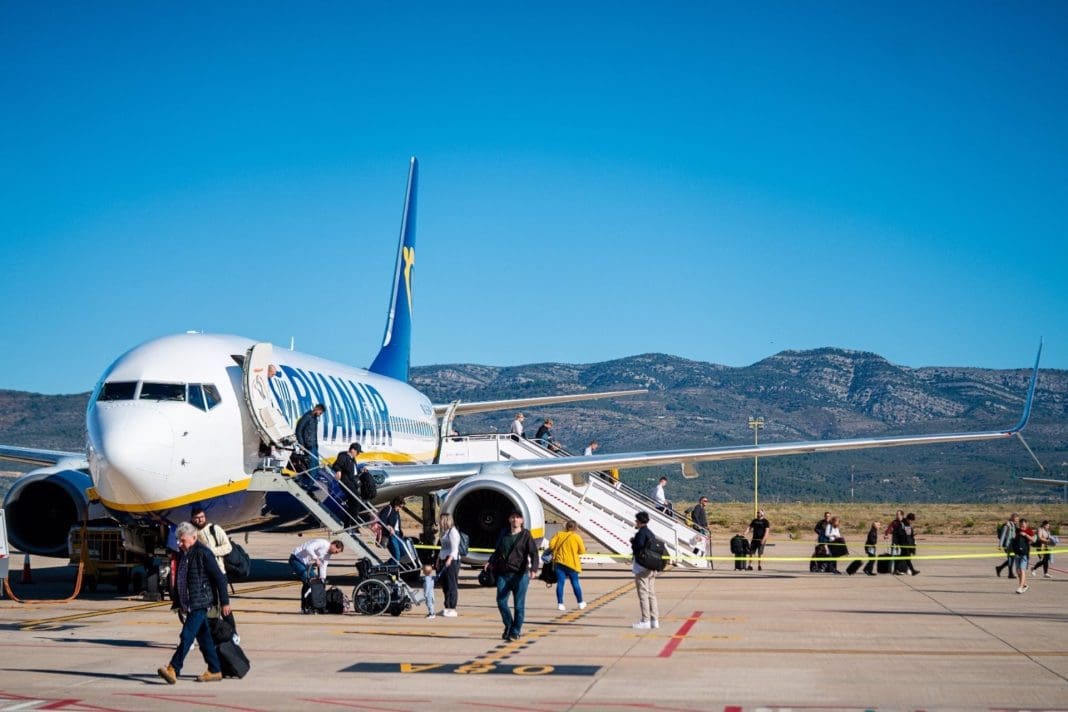 29/03/2025 Avión en el Aeropuerto de Castellón ECONOMIA GVA