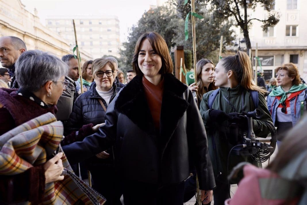 23/03/2025 Diana Morant durante su visita a Castelló