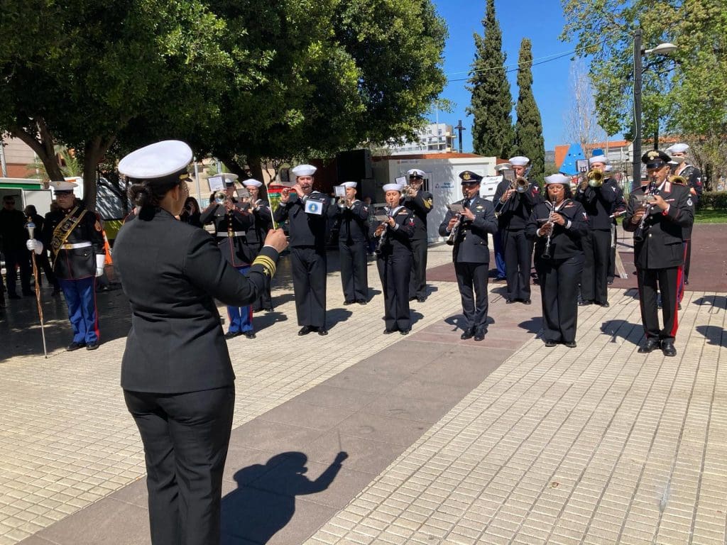 Magdalena 2025. Última mascletà Pibierzo. Domingo 30 marzo. Banda