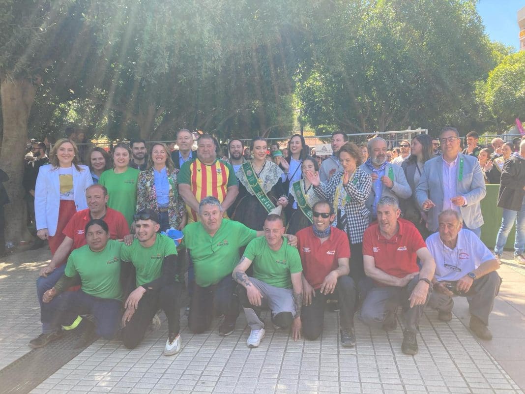 Magdalena 2025. Última mascletà Pibierzo. Domingo 30 marzo.