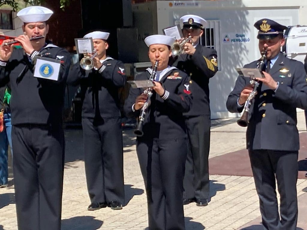Magdalena 2025. Última mascletà Pibierzo. Domingo 30 marzo. Banda