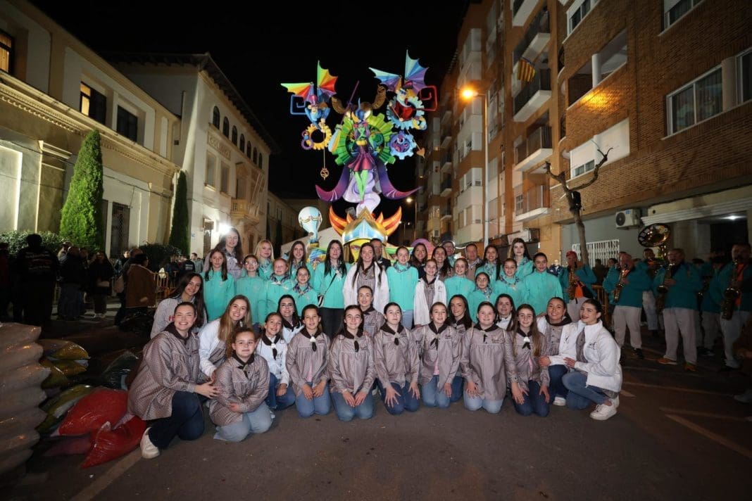 Plantà Fallas Burriana 2025