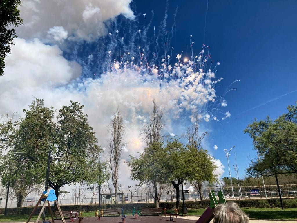 Magdalena 2025. Última mascletà Pibierzo. Domingo 30 marzo.