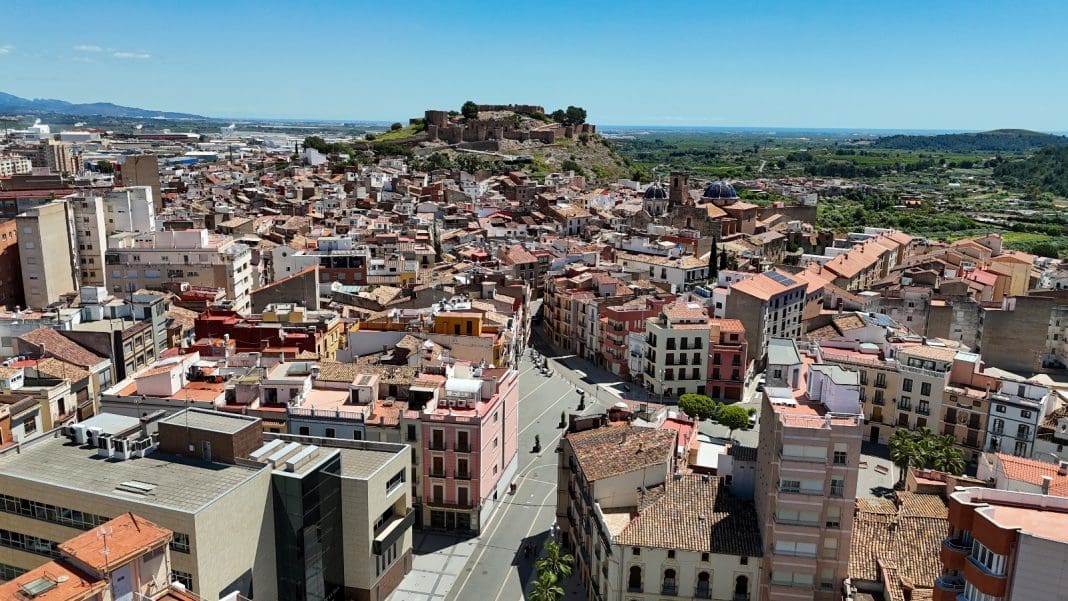 Imagen aérea de la localidad de Onda
