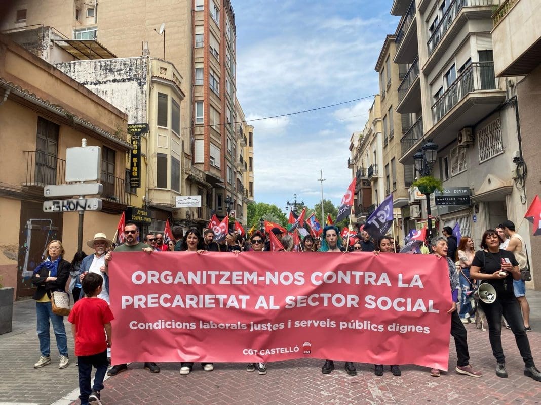 Marcha del 1 de mayo en Castelló. / CGT