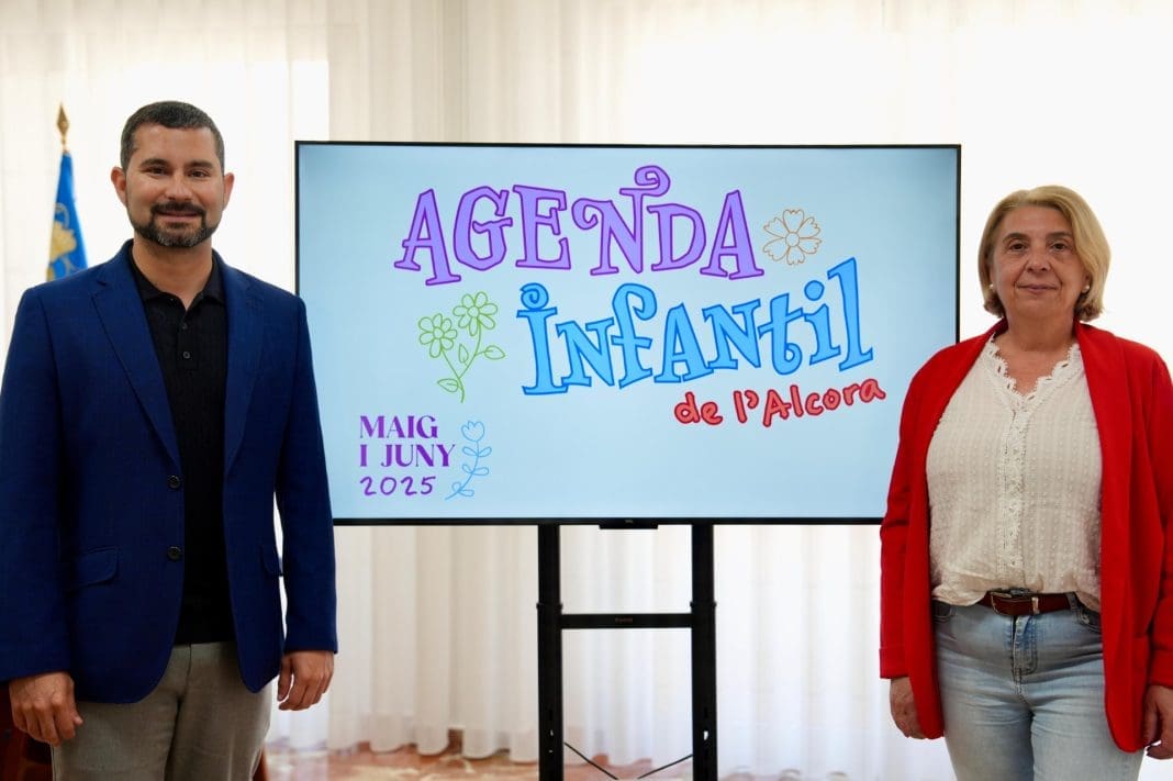 Presentació agenda infantil de maig i juny l'alocra