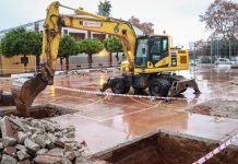 Onda inicia las obras de techado de la pista exterior del Pabellón Municipal para ampliar su uso todo el año