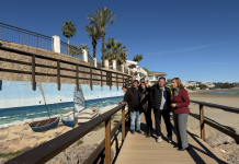 Benicàssim apuesta por el embellecimiento de sus playas con arte gracias a murales exteriores de gran formato