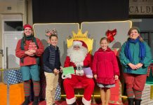 El Grao vibra con la llegada de Papá Noel