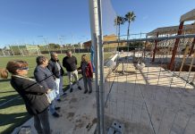 Los vestuarios del complejo multideportivo al aire libre de la Carrerassa avanzan dentro del plan de mejora de las instalaciones