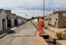 Benicàssim invierte 200.000 euros en una nueva red de pluviales para reducir inundaciones en el carrer Vicent Fuentes i Ramón