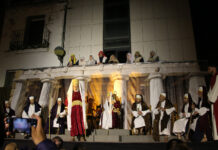 Torreblanca vibra con la Passió en el Jueves Santo