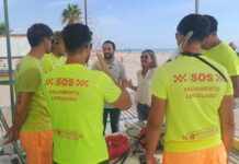 Burriana amplía el horario de salvamento marítimo en sus playas este verano