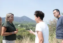 La Diputación destina 200.000 euros a la Vall d’Uixó y Onda para afrontar los gastos del incendio