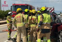 Dos mortsdos en un accident entre un camió i un turisme a San Rafael del Riu