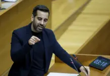 La Fiscalía investiga si un diputado de Vox recibió datos reservados de una causa en Nules José Muñoz, síndic del PSPV-PSOE en Les Corts, en una fotografía de archivo