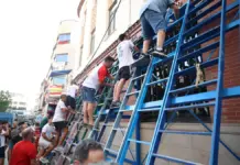 Burriana ultima el recinto taurino para las fiestas de la Misericordia