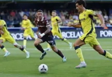 Villarreal y Nápoles se juegan en La Cerámica su primera alegría europea Sergi Cardona del Villarreal en acción durante un partido en el Estadio de la Cerámica