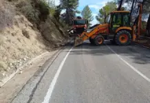 Reabierta la última carretera autonómica cortada por la dana Adam en la Comunitat Valenciana Carretera autonómica reabierta por la Generalitat tras la DANA, según imagen facilitada por la institución.